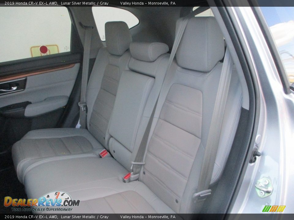 2019 Honda CR-V EX-L AWD Lunar Silver Metallic / Gray Photo #13