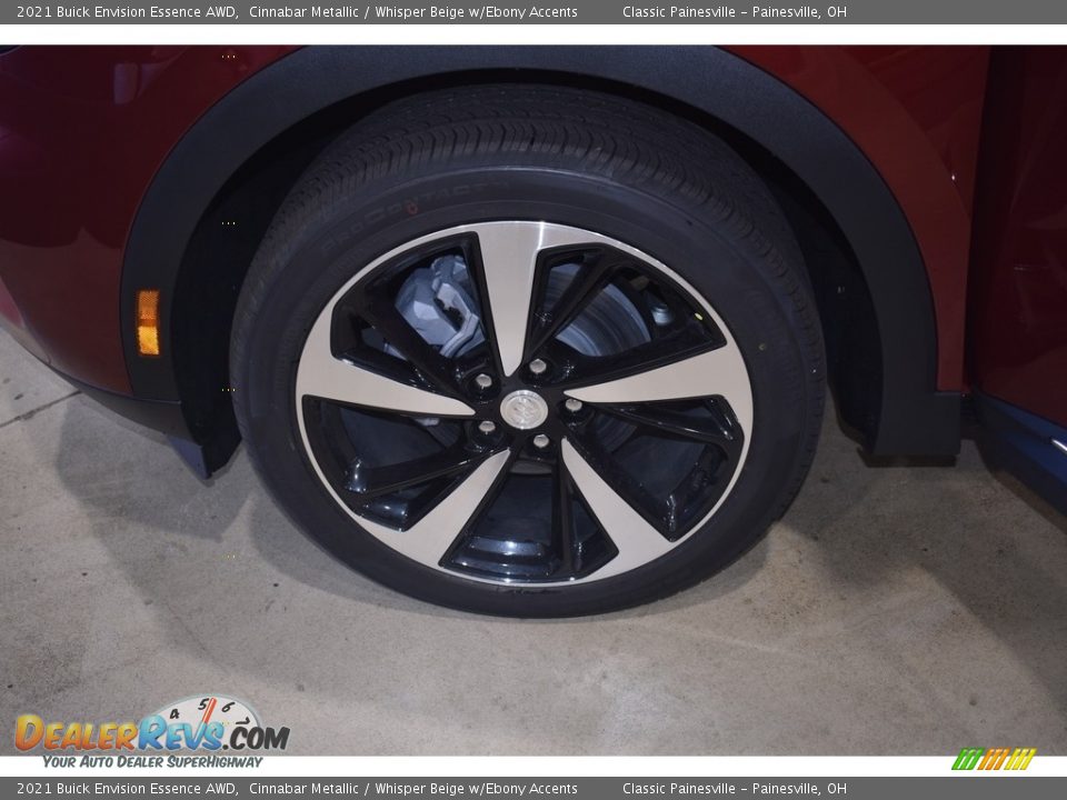 2021 Buick Envision Essence AWD Cinnabar Metallic / Whisper Beige w/Ebony Accents Photo #5