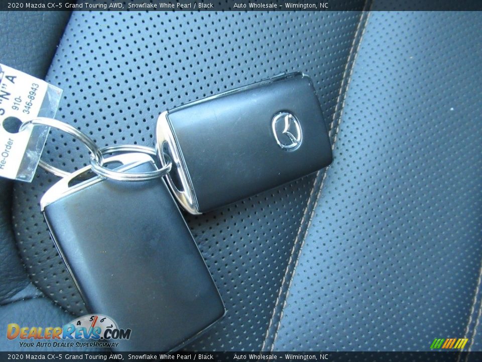 2020 Mazda CX-5 Grand Touring AWD Snowflake White Pearl / Black Photo #20