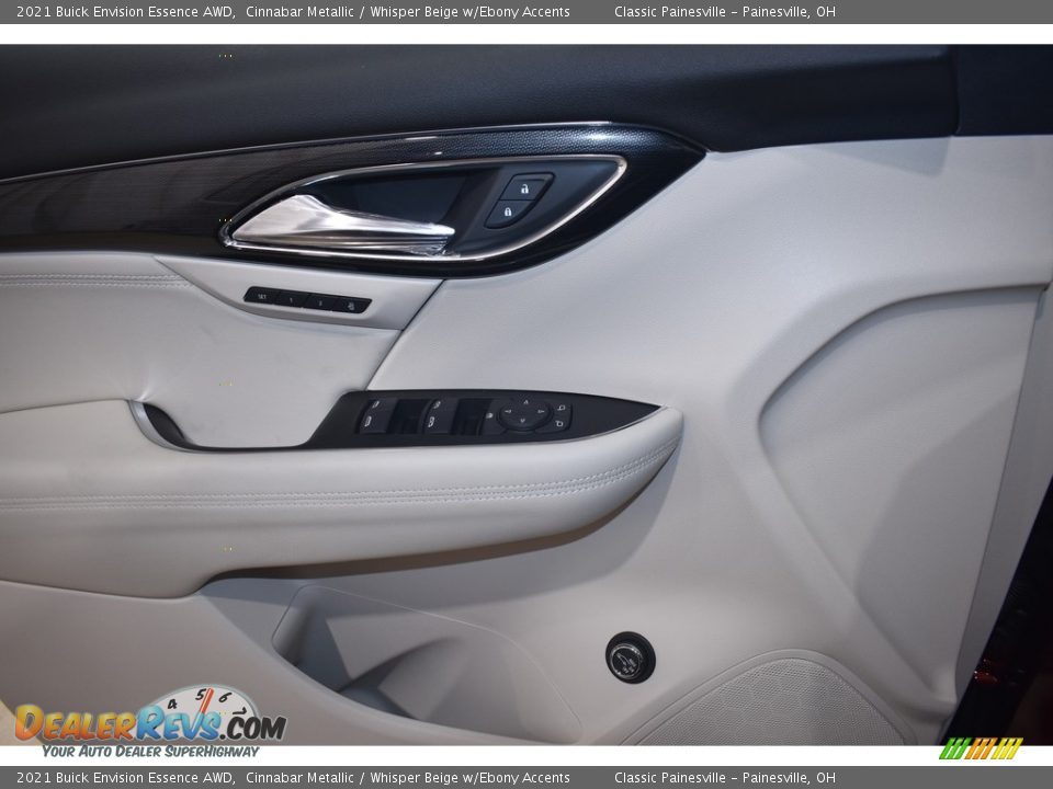 2021 Buick Envision Essence AWD Cinnabar Metallic / Whisper Beige w/Ebony Accents Photo #10