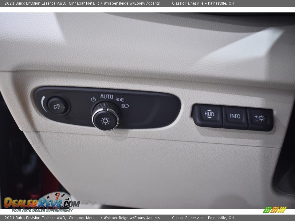 2021 Buick Envision Essence AWD Cinnabar Metallic / Whisper Beige w/Ebony Accents Photo #11