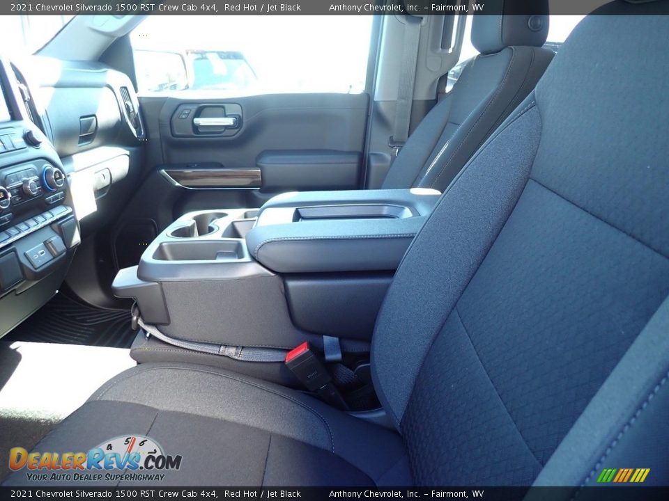 2021 Chevrolet Silverado 1500 RST Crew Cab 4x4 Red Hot / Jet Black Photo #10