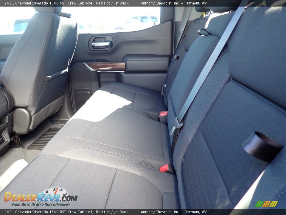 2021 Chevrolet Silverado 1500 RST Crew Cab 4x4 Red Hot / Jet Black Photo #11