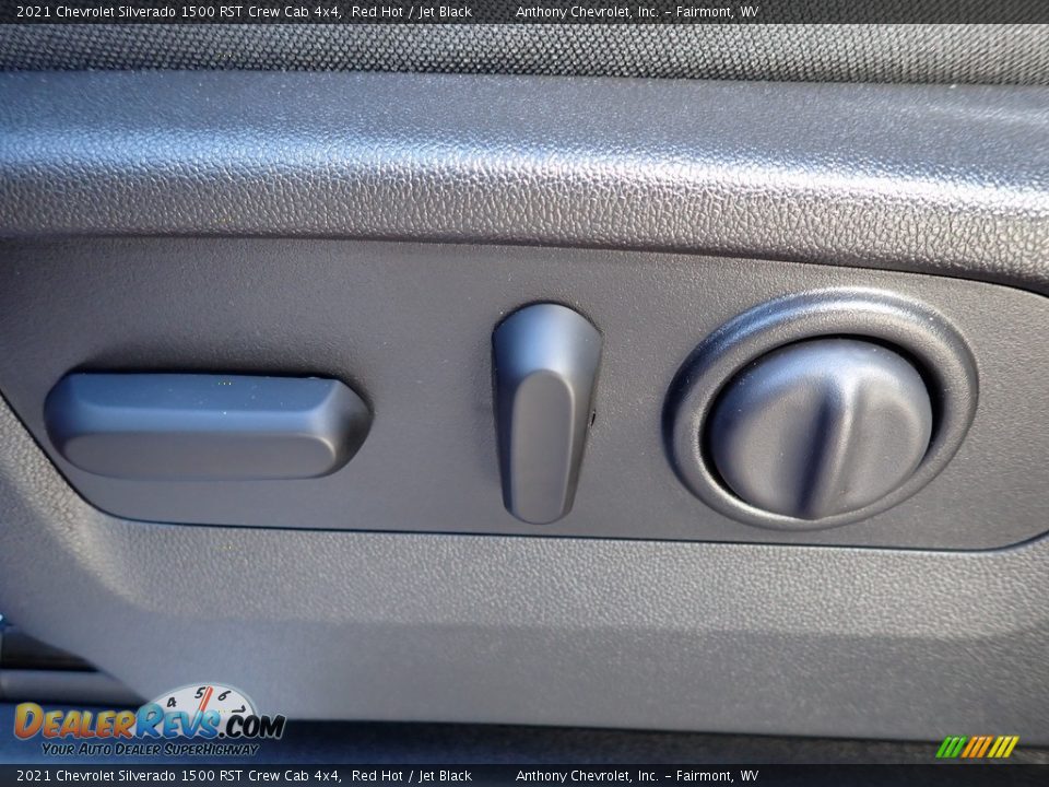 2021 Chevrolet Silverado 1500 RST Crew Cab 4x4 Red Hot / Jet Black Photo #15