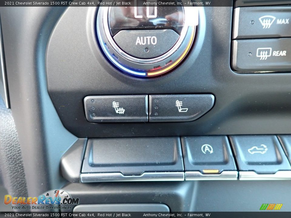 2021 Chevrolet Silverado 1500 RST Crew Cab 4x4 Red Hot / Jet Black Photo #17