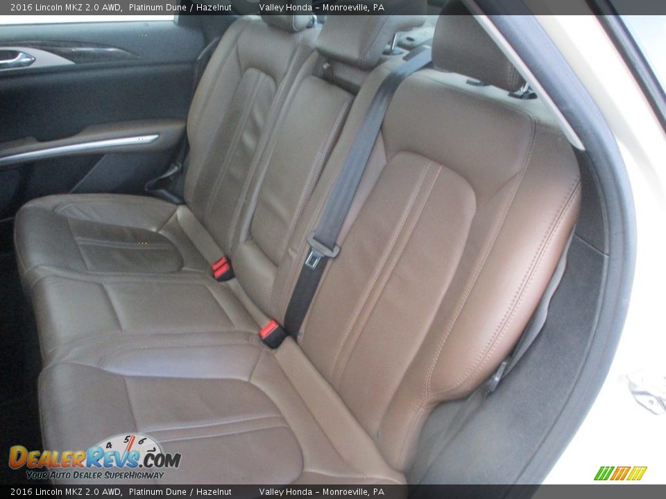 Rear Seat of 2016 Lincoln MKZ 2.0 AWD Photo #13