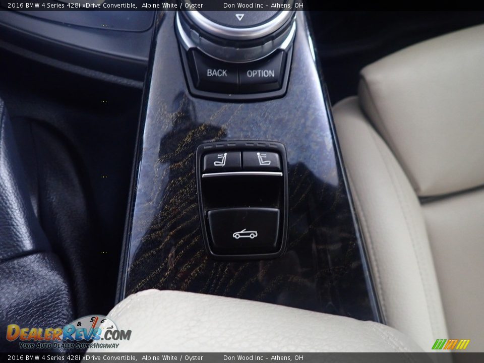 2016 BMW 4 Series 428i xDrive Convertible Alpine White / Oyster Photo #2