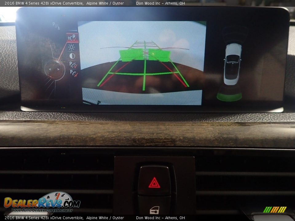 2016 BMW 4 Series 428i xDrive Convertible Alpine White / Oyster Photo #3