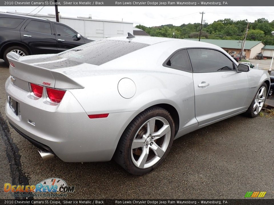 2010 Chevrolet Camaro SS Coupe Silver Ice Metallic / Black Photo #3