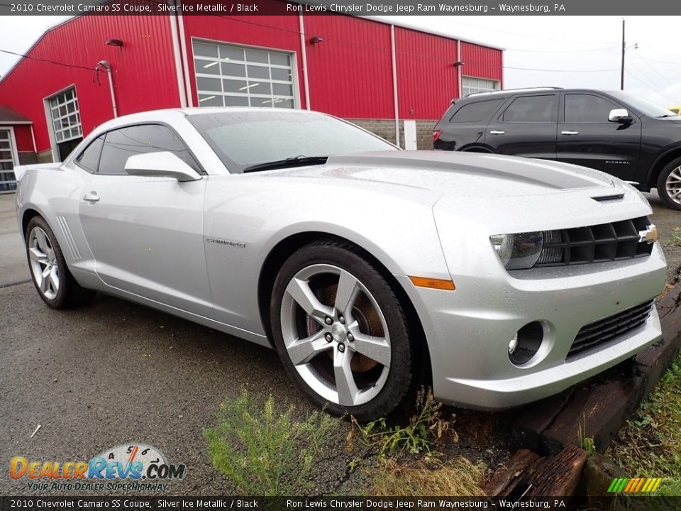 2010 Chevrolet Camaro SS Coupe Silver Ice Metallic / Black Photo #4