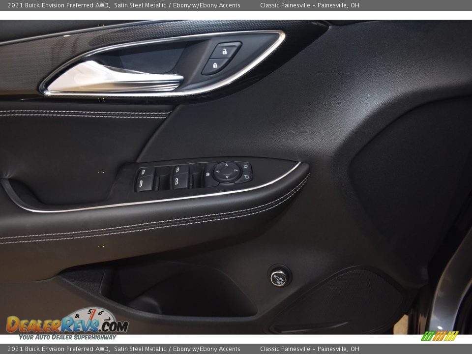 2021 Buick Envision Preferred AWD Satin Steel Metallic / Ebony w/Ebony Accents Photo #8