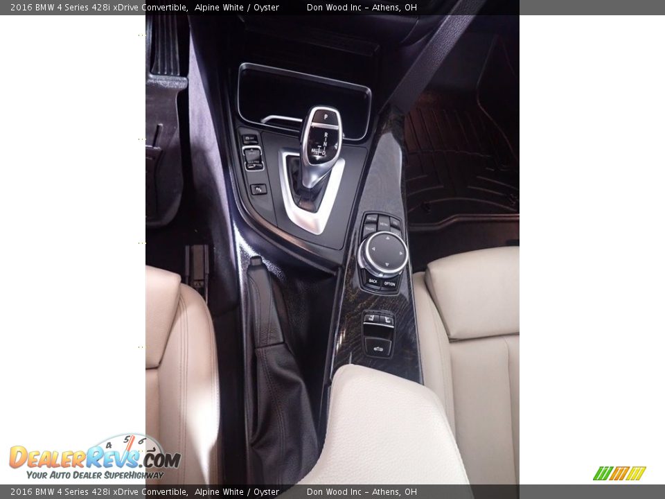 2016 BMW 4 Series 428i xDrive Convertible Alpine White / Oyster Photo #32