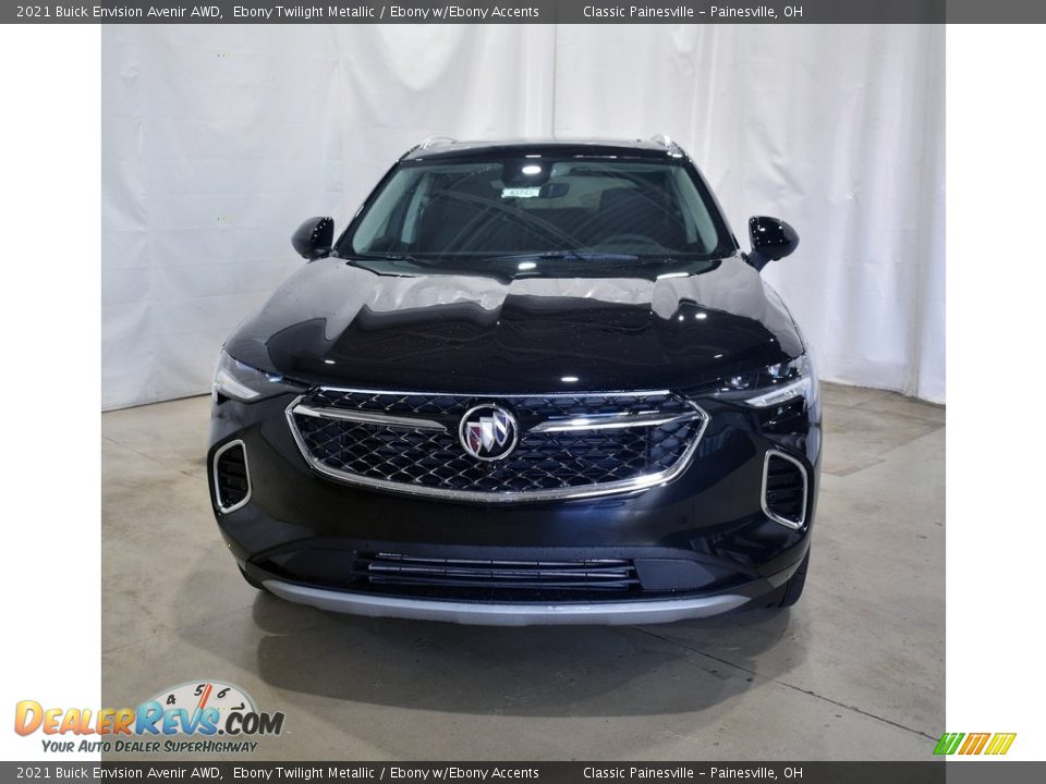 2021 Buick Envision Avenir AWD Ebony Twilight Metallic / Ebony w/Ebony Accents Photo #4