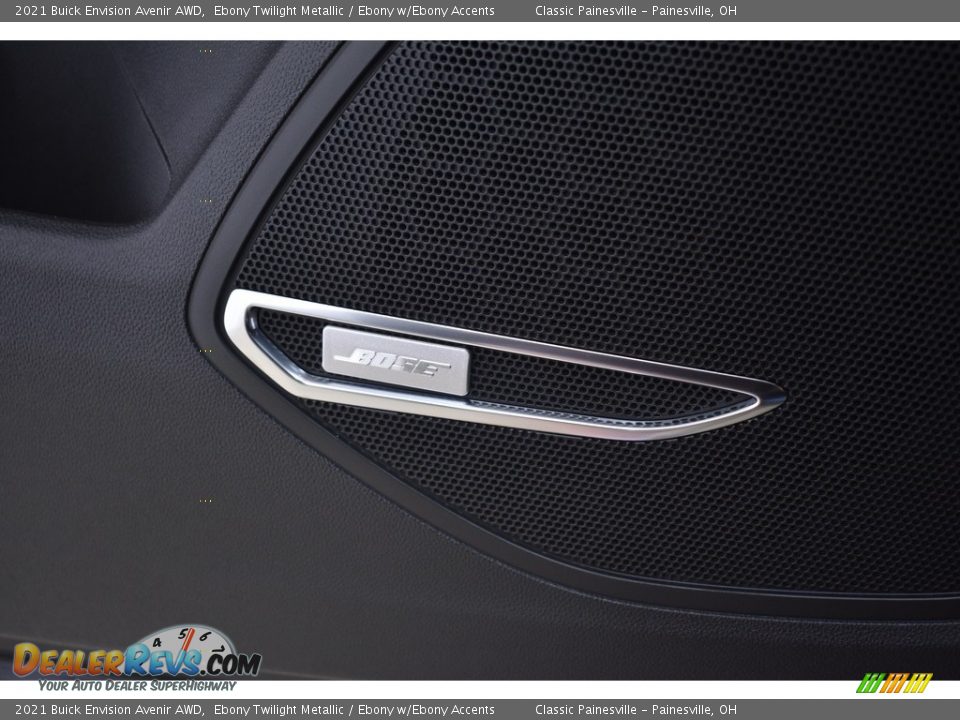 2021 Buick Envision Avenir AWD Ebony Twilight Metallic / Ebony w/Ebony Accents Photo #10