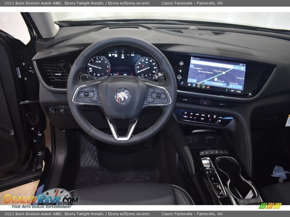 2021 Buick Envision Avenir AWD Ebony Twilight Metallic / Ebony w/Ebony Accents Photo #11