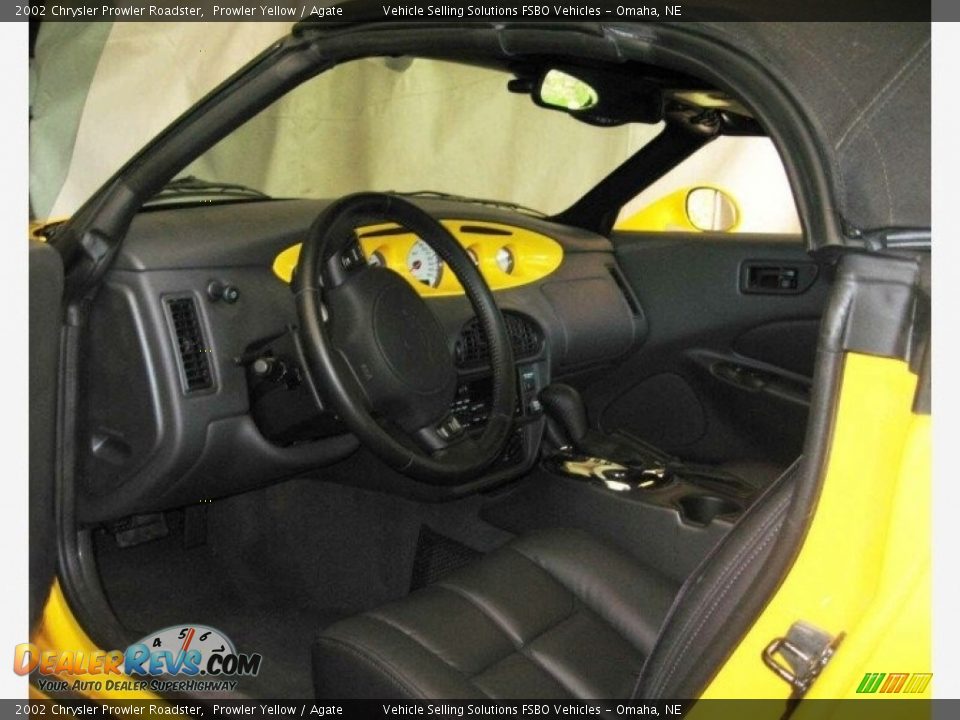 2002 Chrysler Prowler Roadster Prowler Yellow / Agate Photo #5
