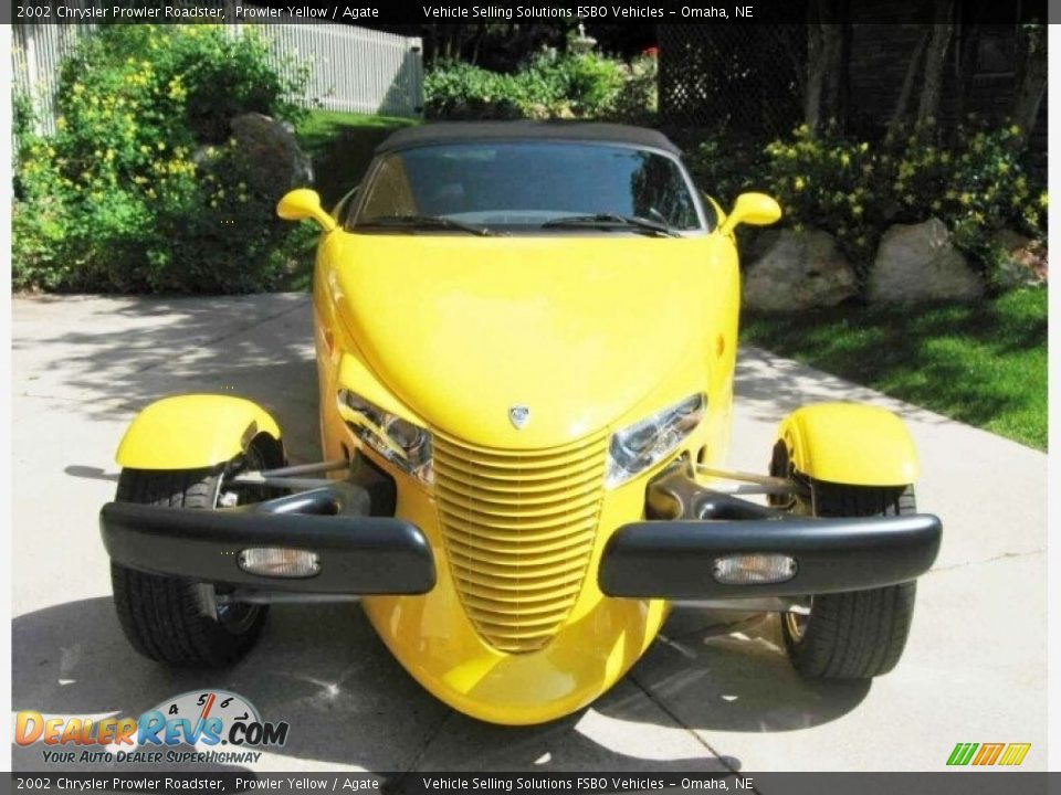 2002 Chrysler Prowler Roadster Prowler Yellow / Agate Photo #7