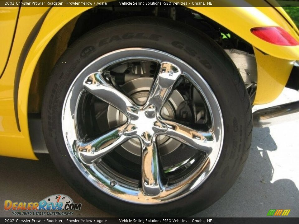 2002 Chrysler Prowler Roadster Prowler Yellow / Agate Photo #9