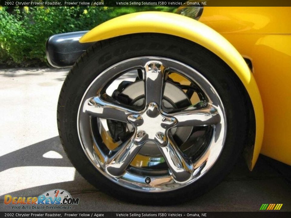2002 Chrysler Prowler Roadster Prowler Yellow / Agate Photo #10