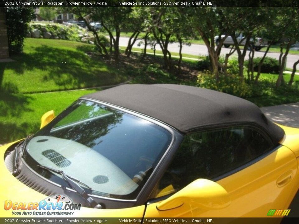 2002 Chrysler Prowler Roadster Prowler Yellow / Agate Photo #11