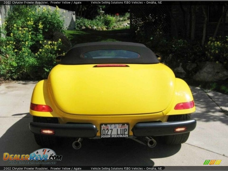 2002 Chrysler Prowler Roadster Prowler Yellow / Agate Photo #13