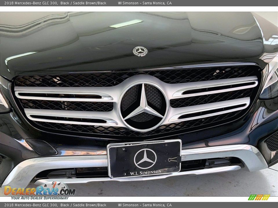 2018 Mercedes-Benz GLC 300 Black / Saddle Brown/Black Photo #30