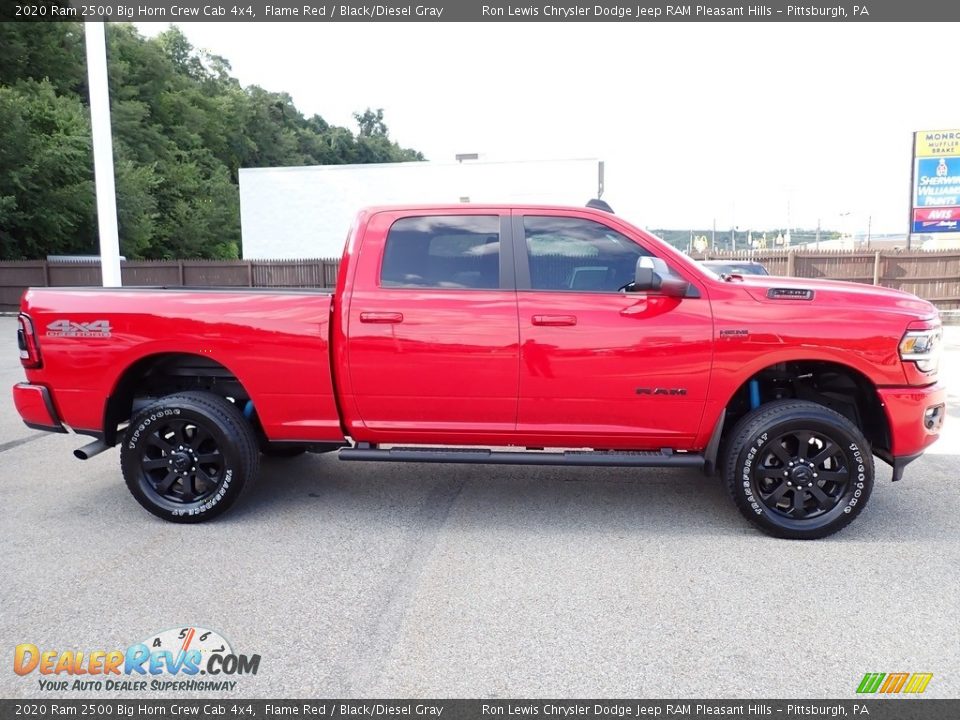 Flame Red 2020 Ram 2500 Big Horn Crew Cab 4x4 Photo #6