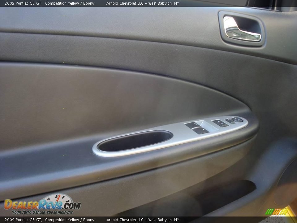 2009 Pontiac G5 GT Competition Yellow / Ebony Photo #8