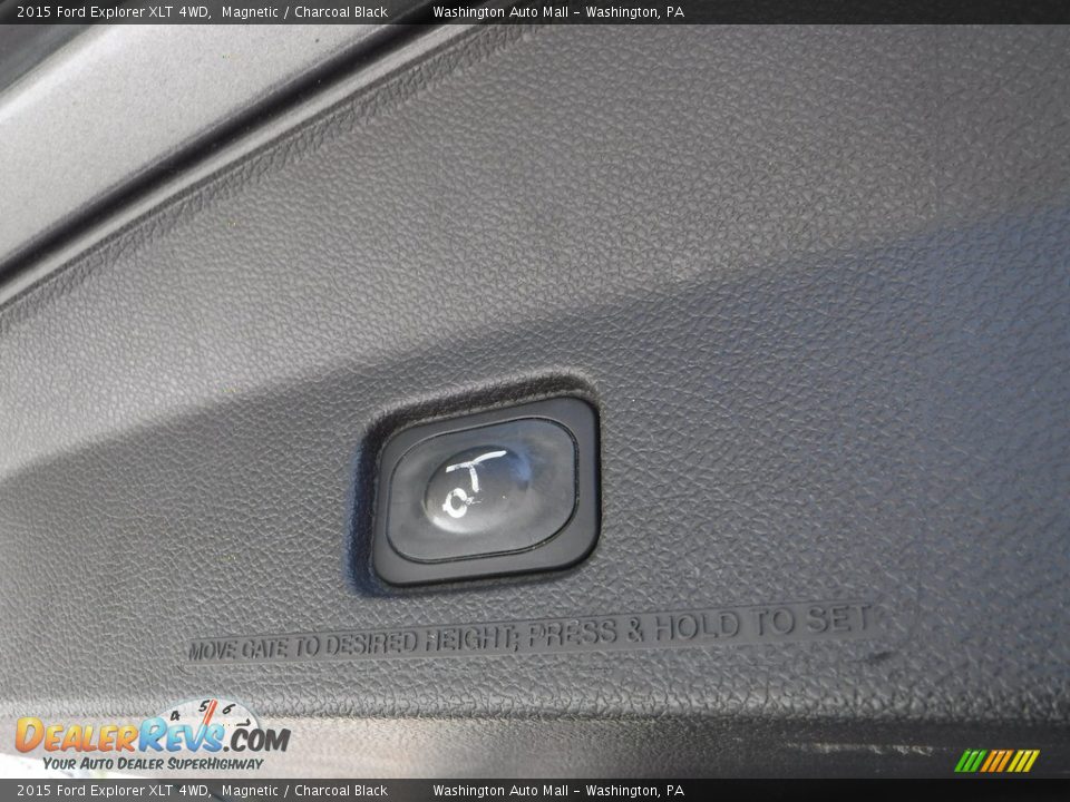 2015 Ford Explorer XLT 4WD Magnetic / Charcoal Black Photo #23