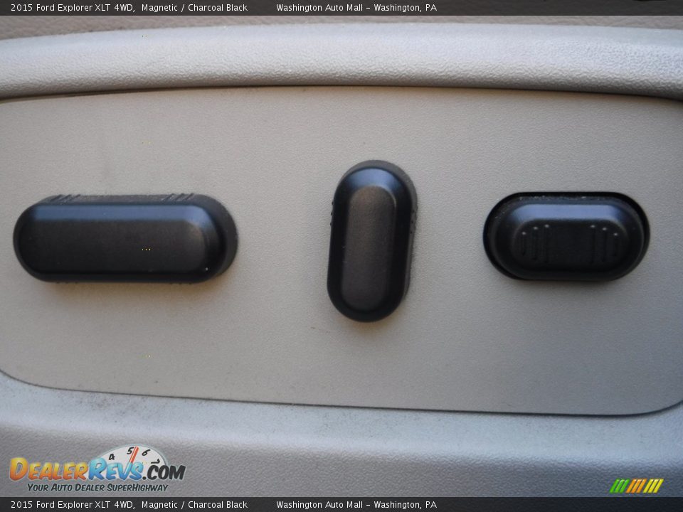 2015 Ford Explorer XLT 4WD Magnetic / Charcoal Black Photo #26
