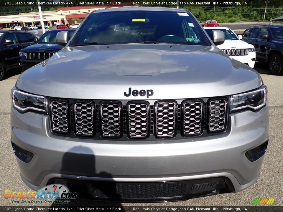 2021 Jeep Grand Cherokee Laredo 4x4 Billet Silver Metallic / Black Photo #9