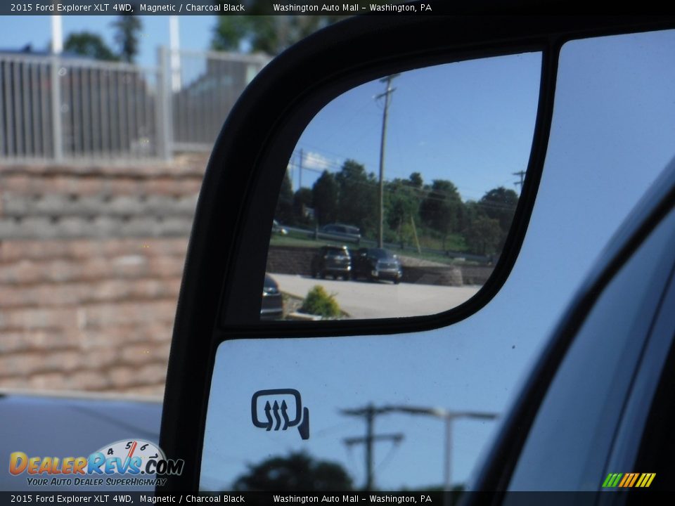 2015 Ford Explorer XLT 4WD Magnetic / Charcoal Black Photo #31