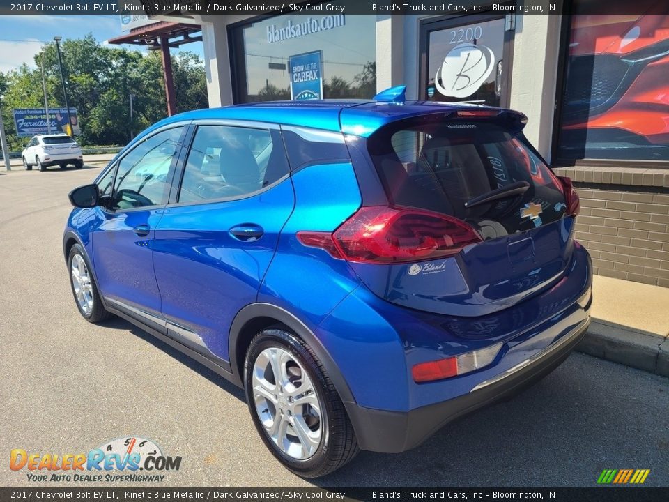 2017 Chevrolet Bolt EV LT Kinetic Blue Metallic / Dark Galvanized/­Sky Cool Gray Photo #29