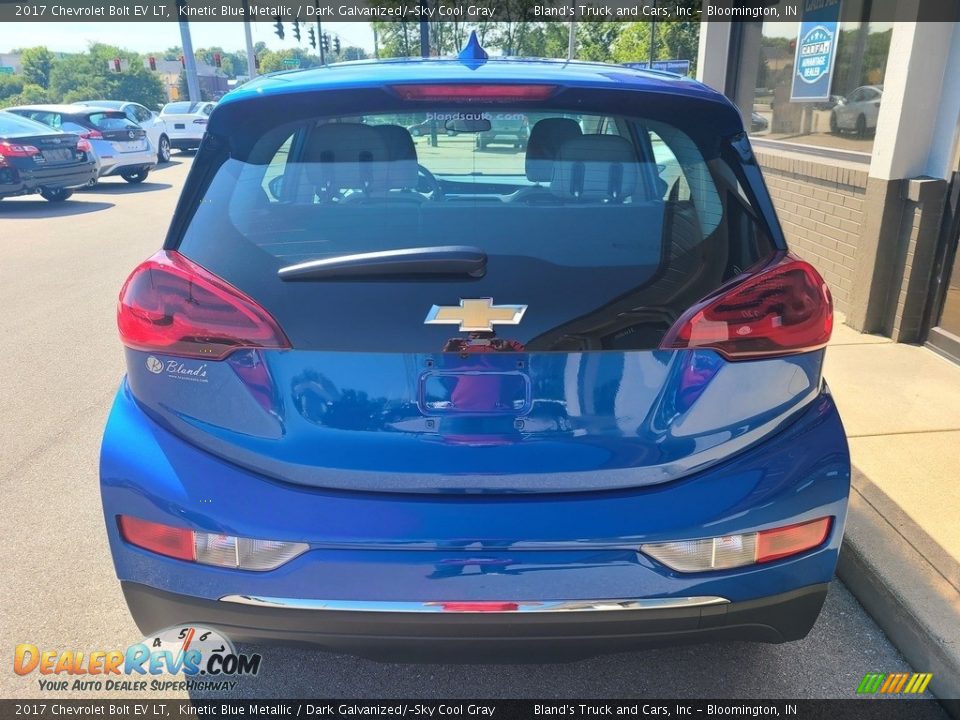 2017 Chevrolet Bolt EV LT Kinetic Blue Metallic / Dark Galvanized/­Sky Cool Gray Photo #30