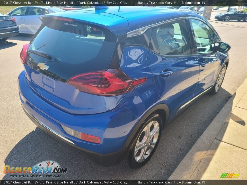 2017 Chevrolet Bolt EV LT Kinetic Blue Metallic / Dark Galvanized/­Sky Cool Gray Photo #34