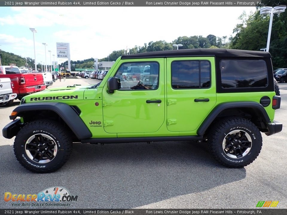Limited Edition Gecko 2021 Jeep Wrangler Unlimited Rubicon 4x4 Photo #2