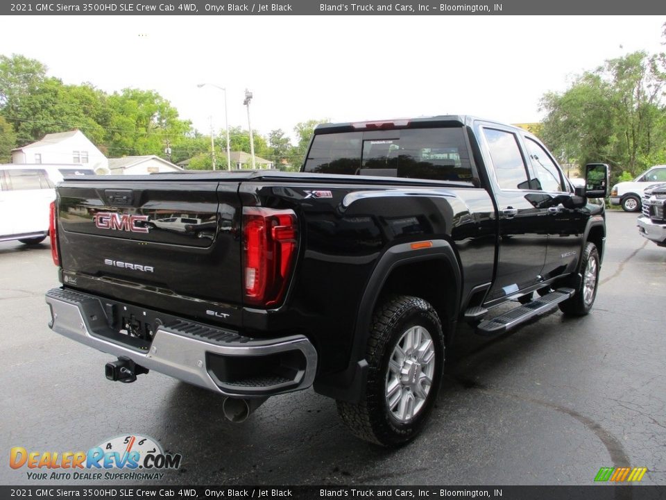 2021 GMC Sierra 3500HD SLE Crew Cab 4WD Onyx Black / Jet Black Photo #4