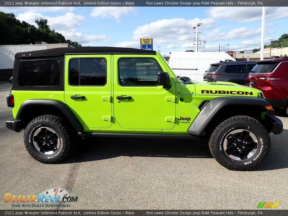 Limited Edition Gecko 2021 Jeep Wrangler Unlimited Rubicon 4x4 Photo #7