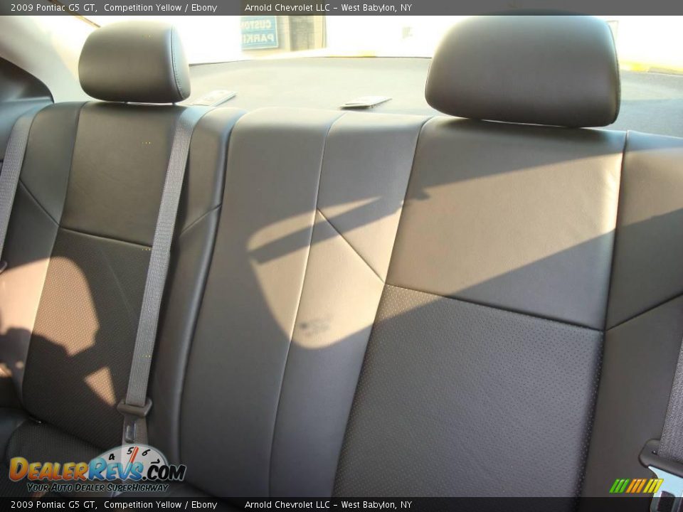 2009 Pontiac G5 GT Competition Yellow / Ebony Photo #12