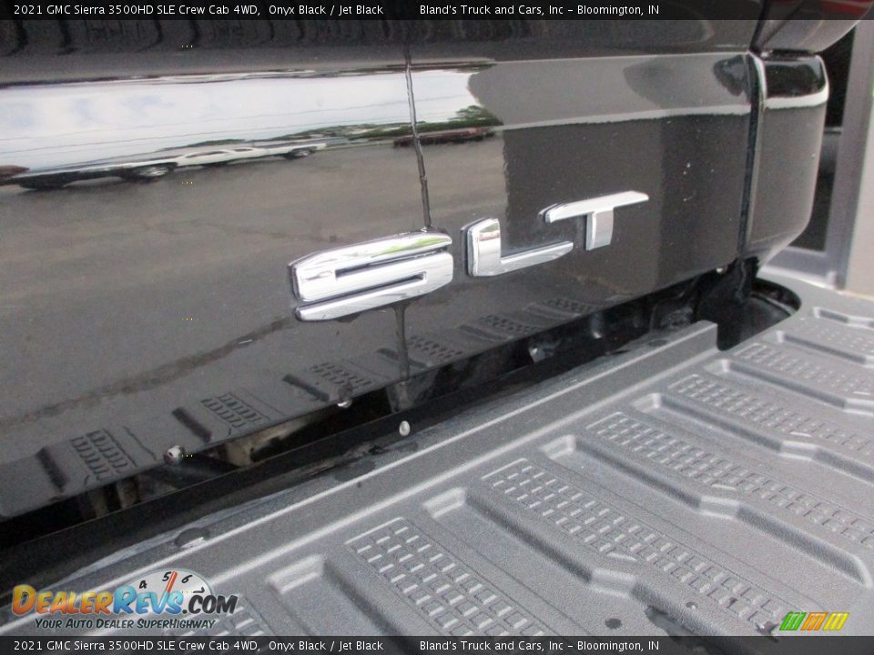 2021 GMC Sierra 3500HD SLE Crew Cab 4WD Onyx Black / Jet Black Photo #34