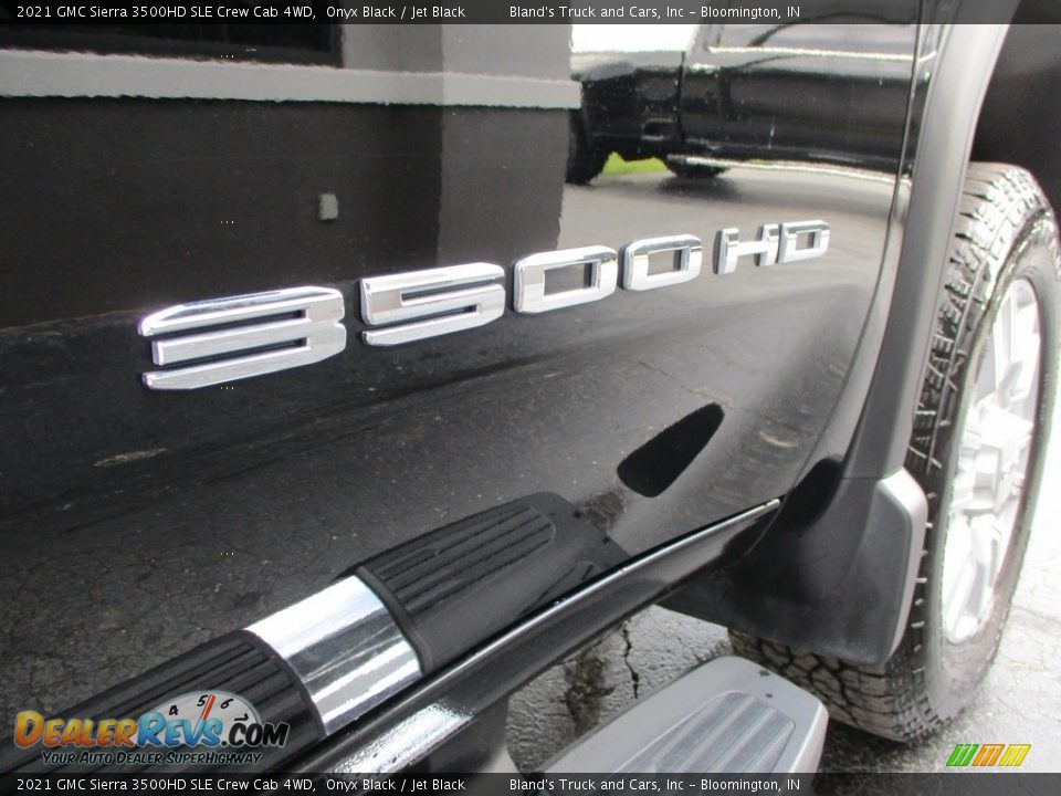 2021 GMC Sierra 3500HD SLE Crew Cab 4WD Onyx Black / Jet Black Photo #36