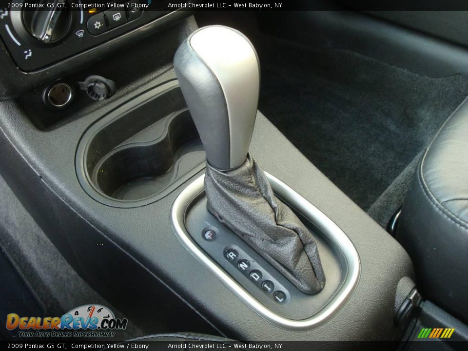 2009 Pontiac G5 GT Competition Yellow / Ebony Photo #14
