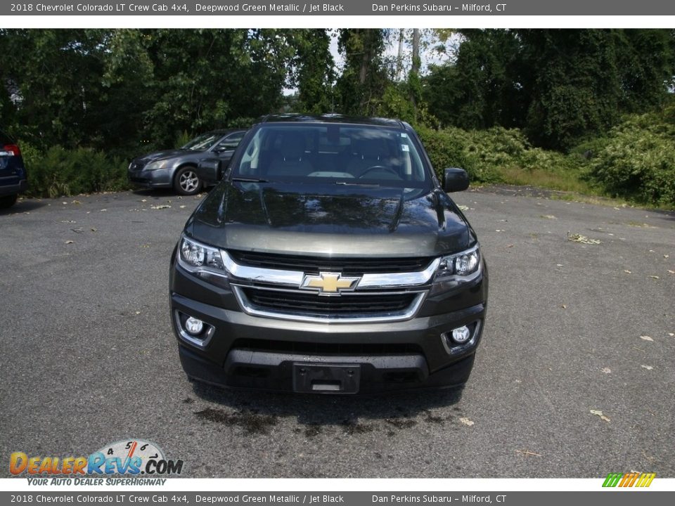 2018 Chevrolet Colorado LT Crew Cab 4x4 Deepwood Green Metallic / Jet Black Photo #2