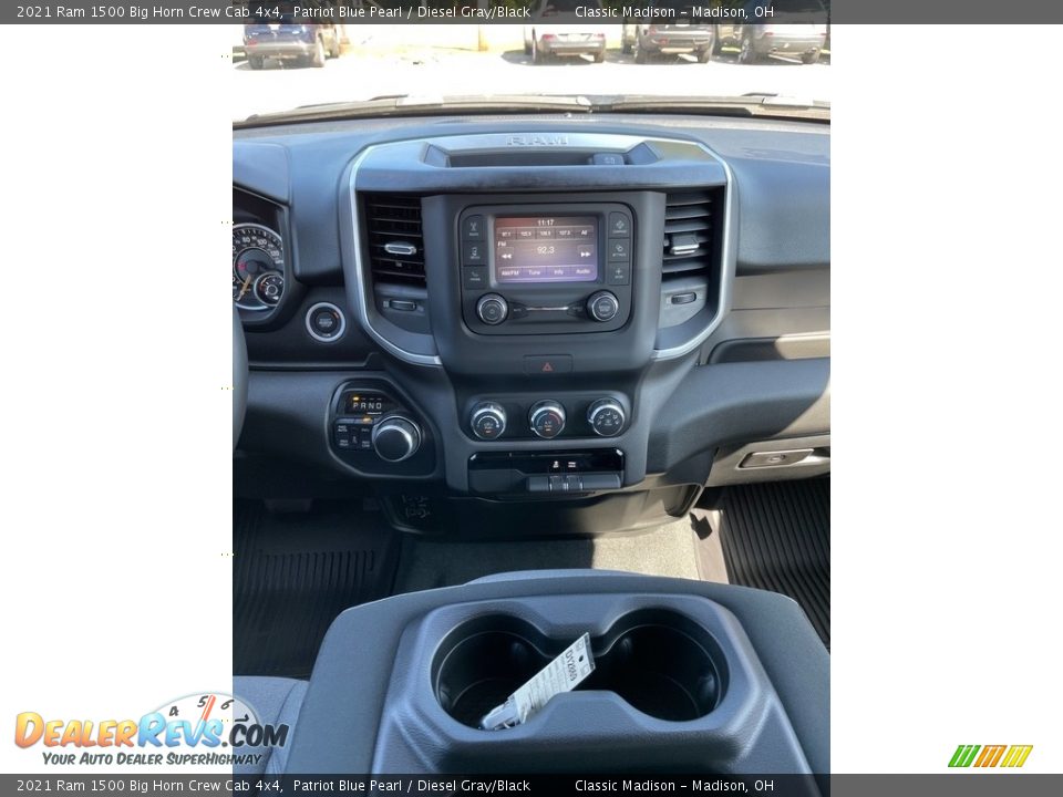 2021 Ram 1500 Big Horn Crew Cab 4x4 Patriot Blue Pearl / Diesel Gray/Black Photo #6