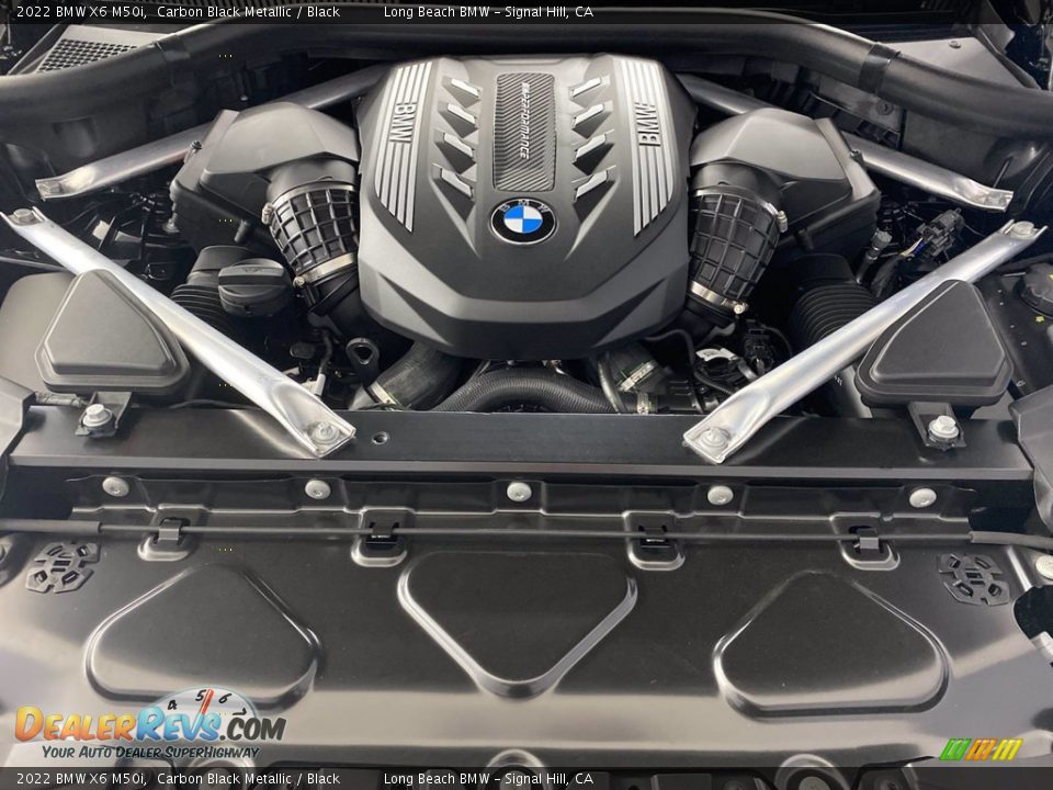 2022 BMW X6 M50i 4.4 Liter M TwinPower Turbocharged DOHC 32-Valve V8 Engine Photo #10