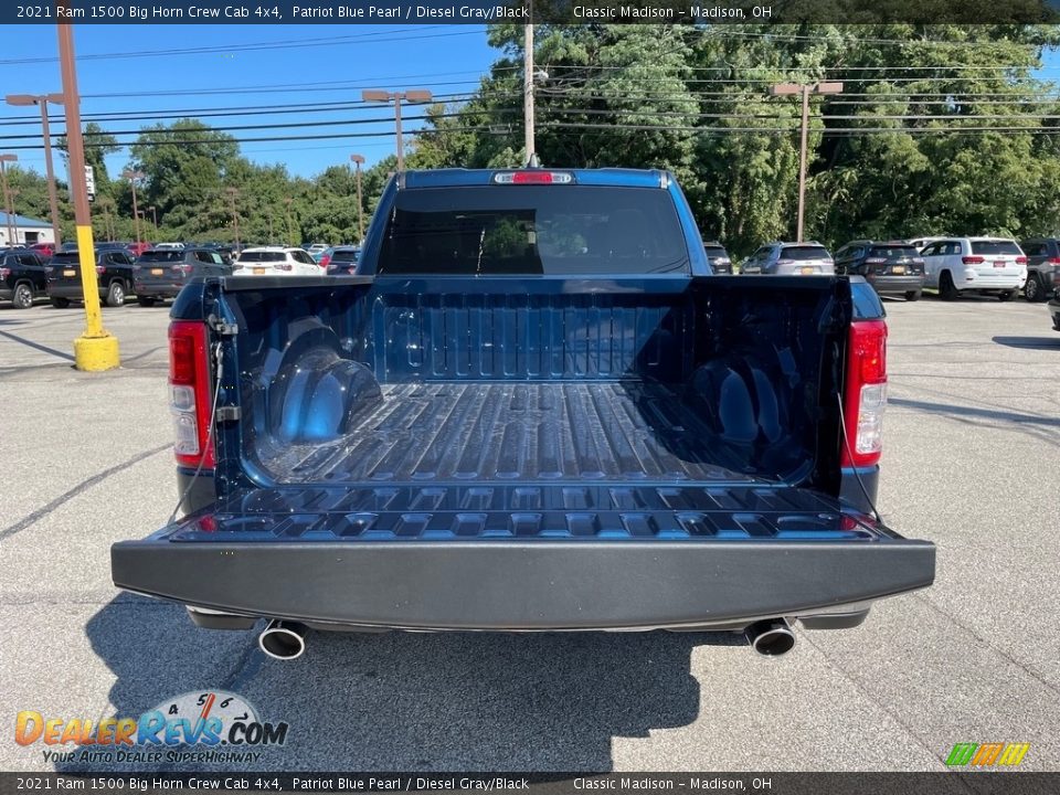 2021 Ram 1500 Big Horn Crew Cab 4x4 Patriot Blue Pearl / Diesel Gray/Black Photo #11