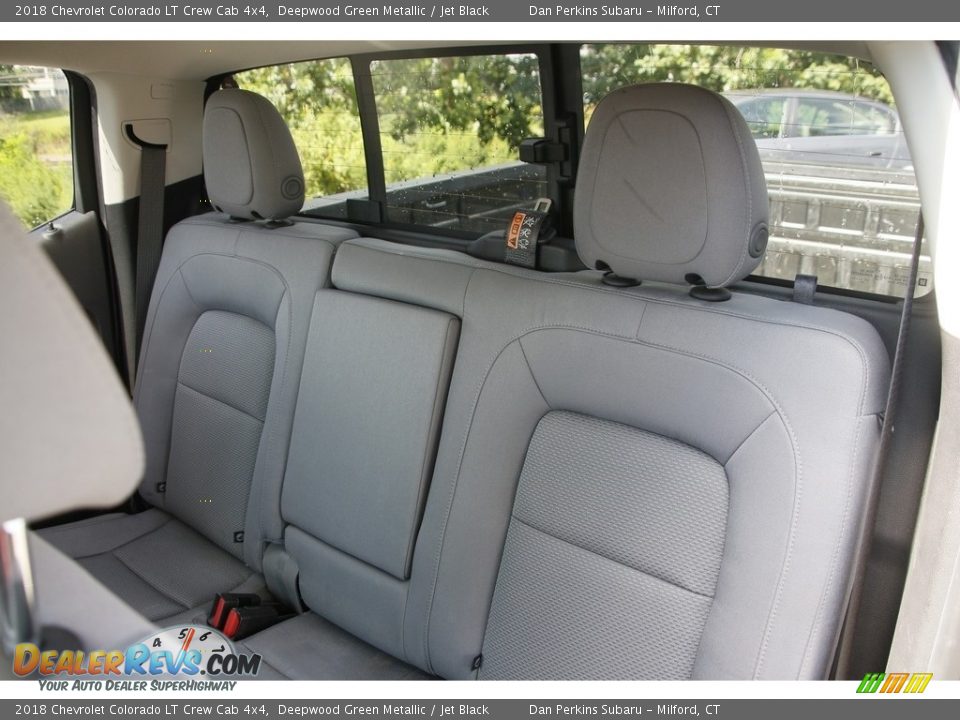 2018 Chevrolet Colorado LT Crew Cab 4x4 Deepwood Green Metallic / Jet Black Photo #12