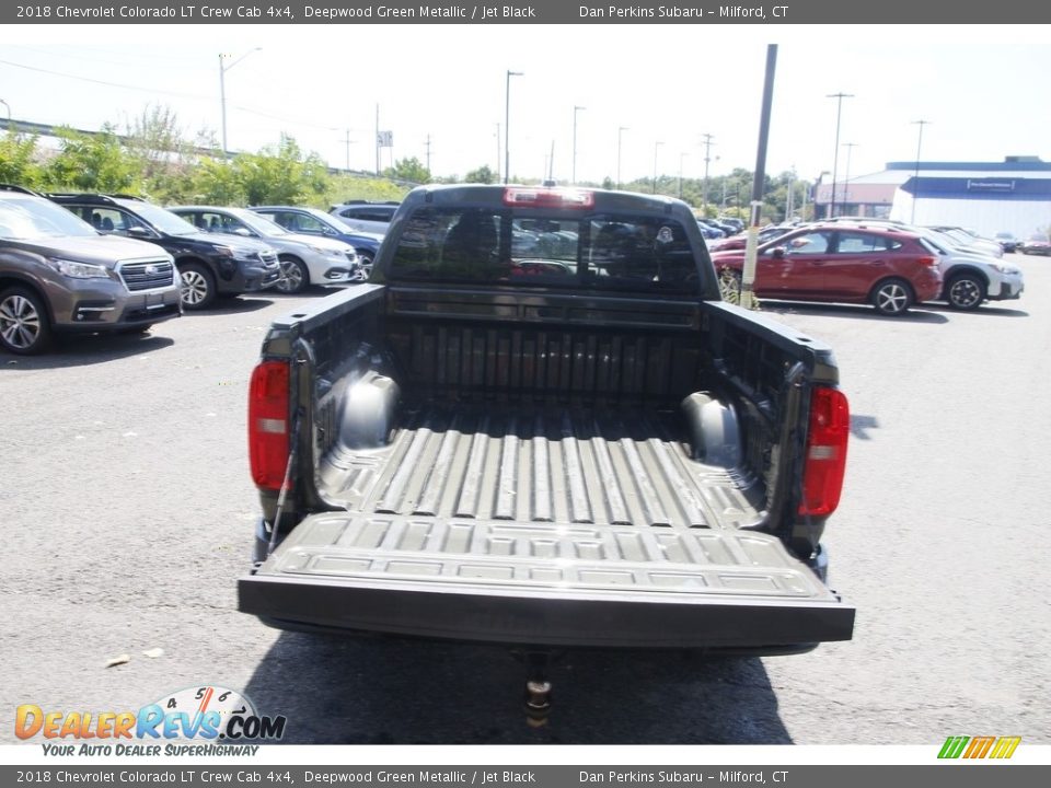 2018 Chevrolet Colorado LT Crew Cab 4x4 Deepwood Green Metallic / Jet Black Photo #13