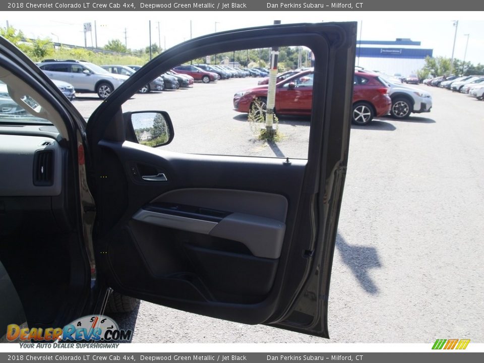 2018 Chevrolet Colorado LT Crew Cab 4x4 Deepwood Green Metallic / Jet Black Photo #16