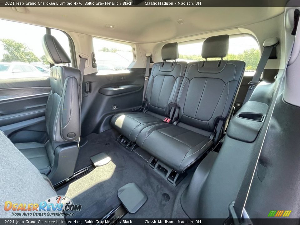 Rear Seat of 2021 Jeep Grand Cherokee L Limited 4x4 Photo #4